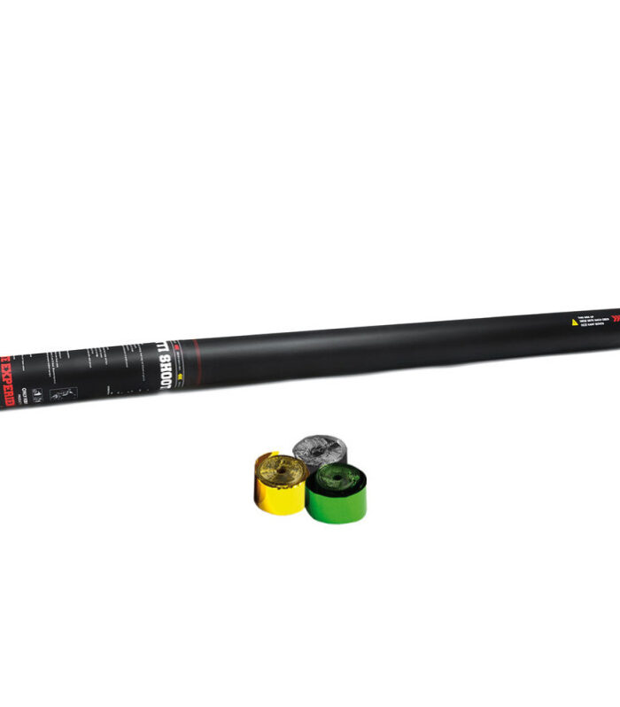 TCM FX - Kézi működtetésű Szalag Ágyú 80cm - Többszínű Metallic